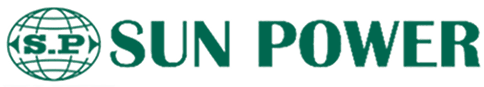 sun power logo green